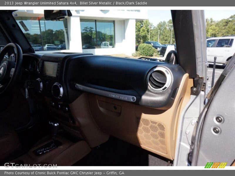 Billet Silver Metallic / Black/Dark Saddle 2013 Jeep Wrangler Unlimited Sahara 4x4