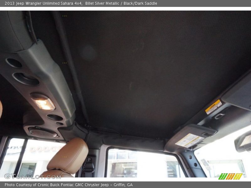 Billet Silver Metallic / Black/Dark Saddle 2013 Jeep Wrangler Unlimited Sahara 4x4