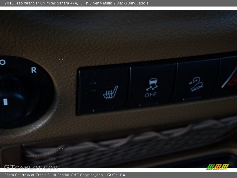 Billet Silver Metallic / Black/Dark Saddle 2013 Jeep Wrangler Unlimited Sahara 4x4