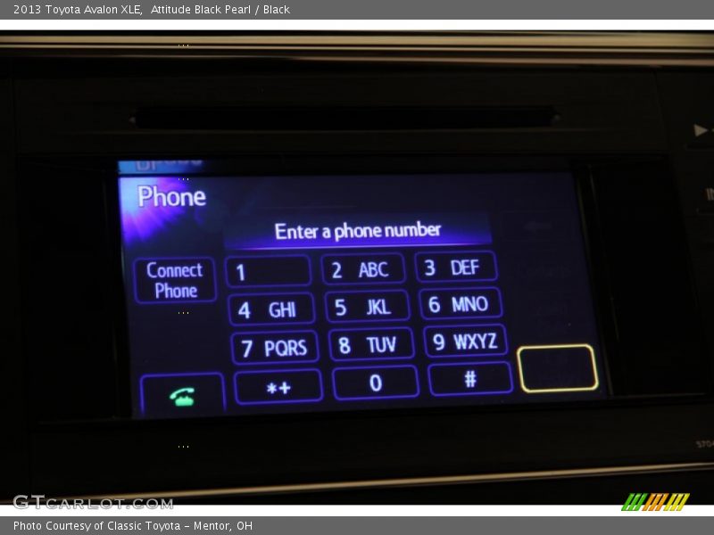 Attitude Black Pearl / Black 2013 Toyota Avalon XLE