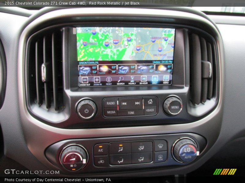 Controls of 2015 Colorado Z71 Crew Cab 4WD