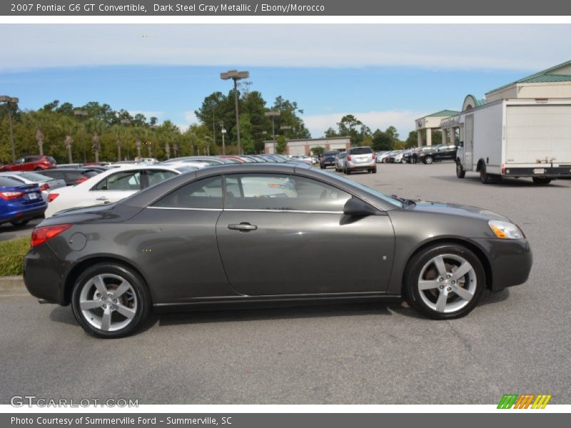 Dark Steel Gray Metallic / Ebony/Morocco 2007 Pontiac G6 GT Convertible