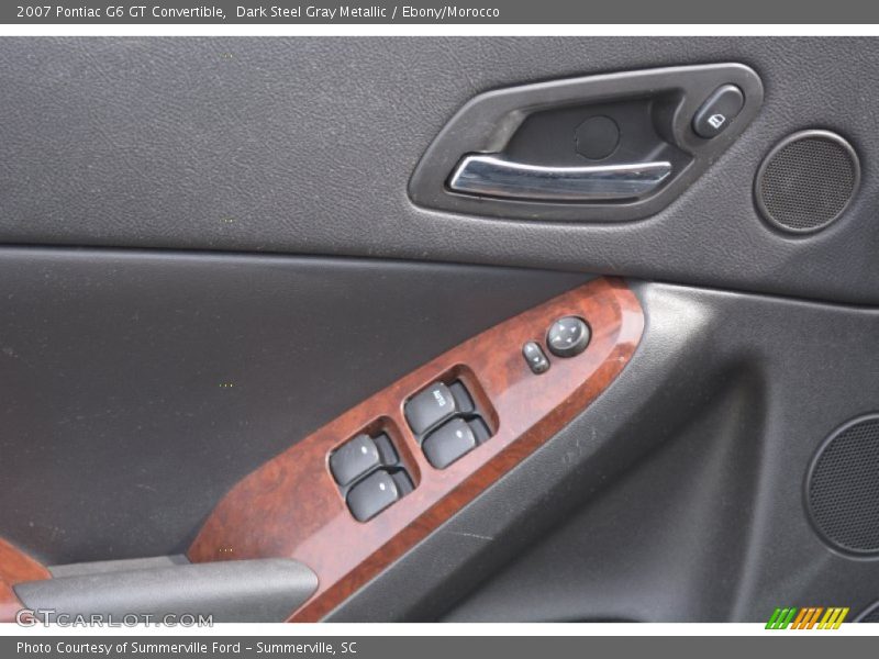 Dark Steel Gray Metallic / Ebony/Morocco 2007 Pontiac G6 GT Convertible