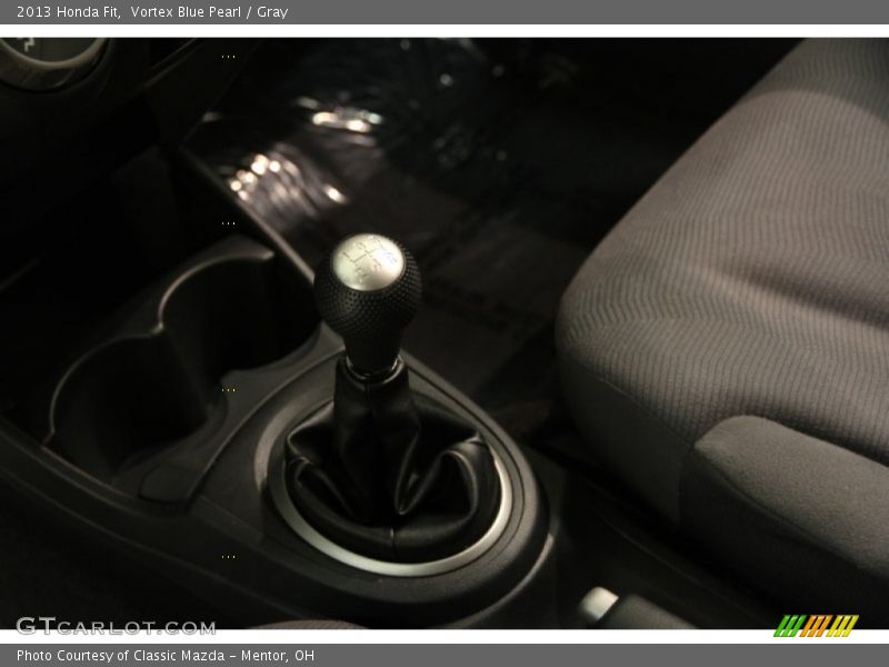 Vortex Blue Pearl / Gray 2013 Honda Fit