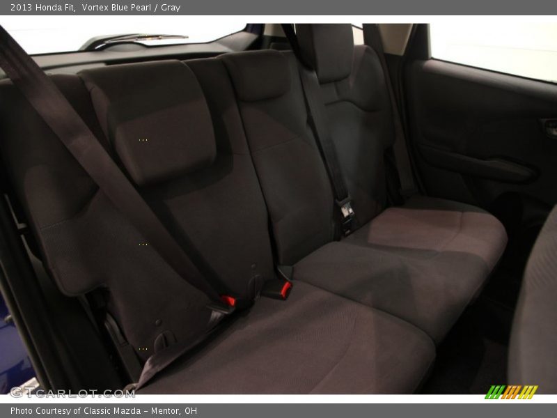 Vortex Blue Pearl / Gray 2013 Honda Fit