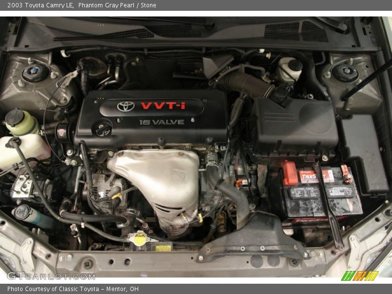 Phantom Gray Pearl / Stone 2003 Toyota Camry LE