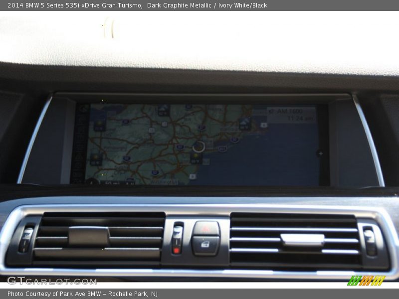 Dark Graphite Metallic / Ivory White/Black 2014 BMW 5 Series 535i xDrive Gran Turismo