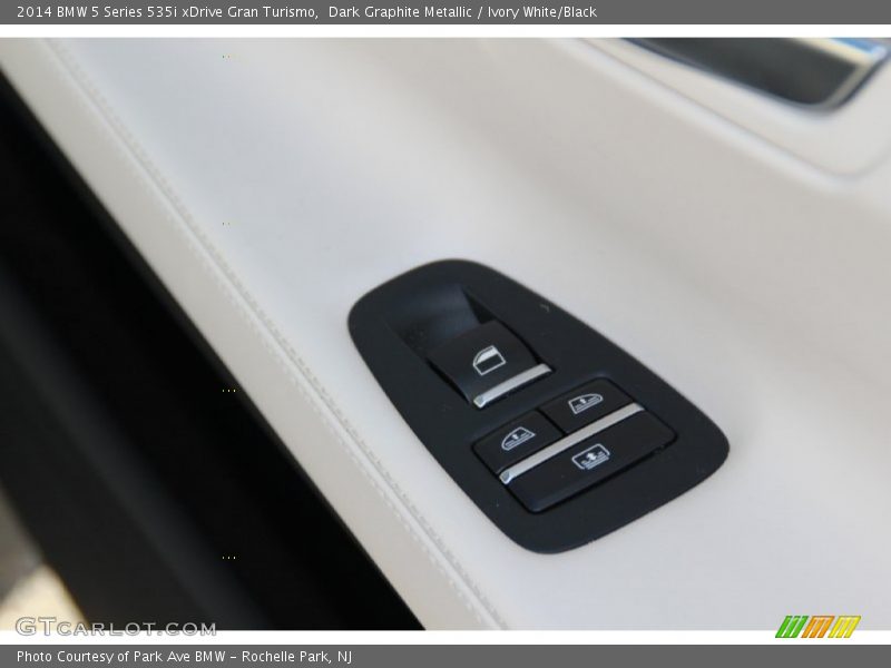 Dark Graphite Metallic / Ivory White/Black 2014 BMW 5 Series 535i xDrive Gran Turismo