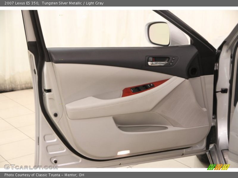 Tungsten Silver Metallic / Light Gray 2007 Lexus ES 350