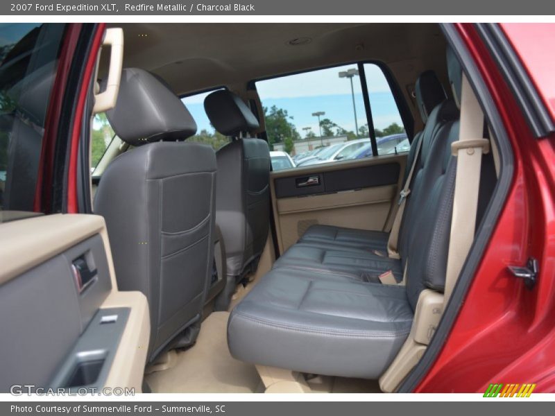 Redfire Metallic / Charcoal Black 2007 Ford Expedition XLT