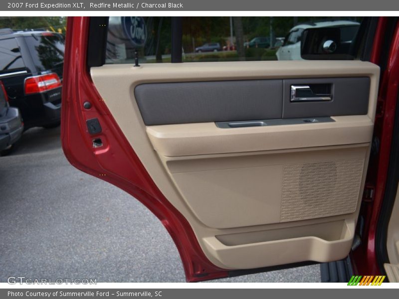 Redfire Metallic / Charcoal Black 2007 Ford Expedition XLT