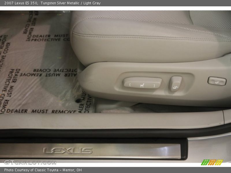 Tungsten Silver Metallic / Light Gray 2007 Lexus ES 350