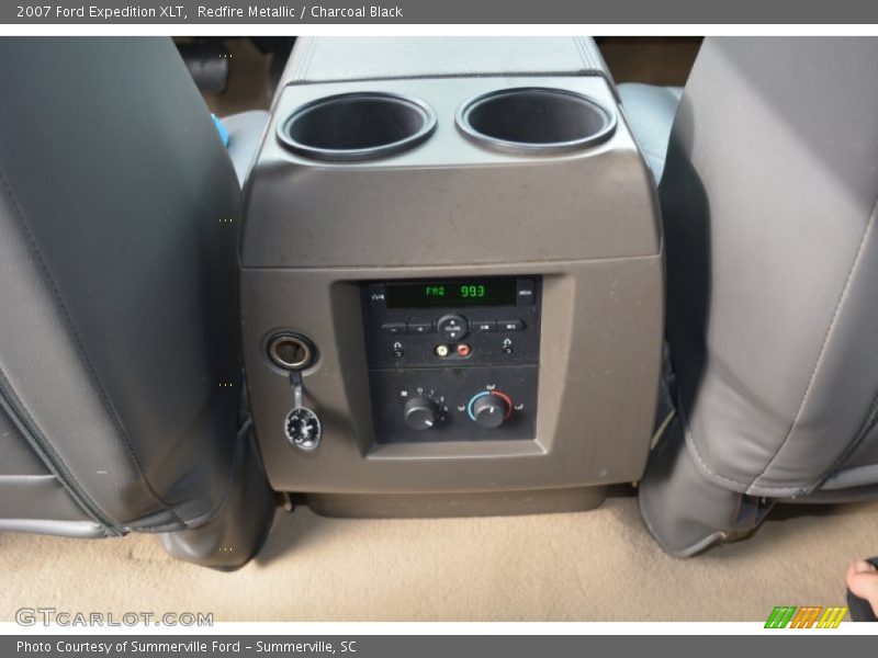 Redfire Metallic / Charcoal Black 2007 Ford Expedition XLT