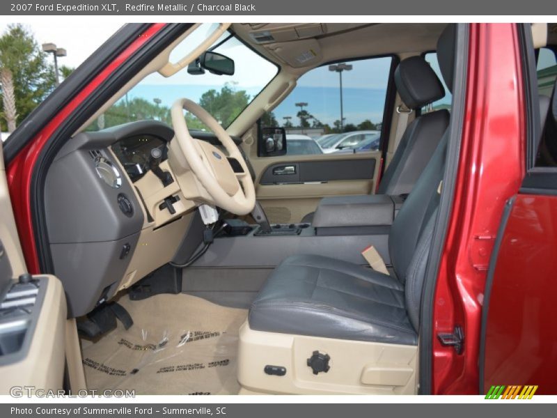 Redfire Metallic / Charcoal Black 2007 Ford Expedition XLT