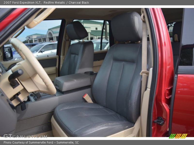 Redfire Metallic / Charcoal Black 2007 Ford Expedition XLT