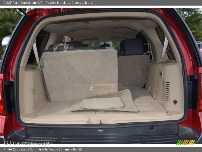 Redfire Metallic / Charcoal Black 2007 Ford Expedition XLT