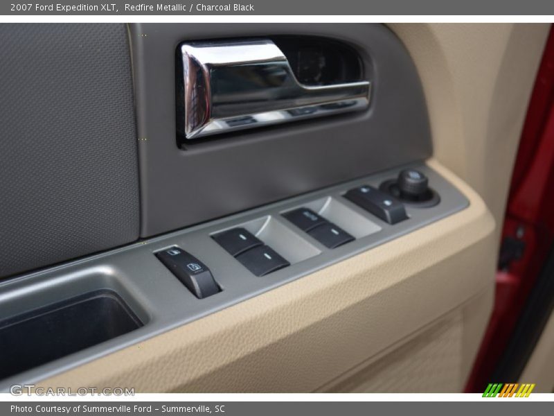 Redfire Metallic / Charcoal Black 2007 Ford Expedition XLT