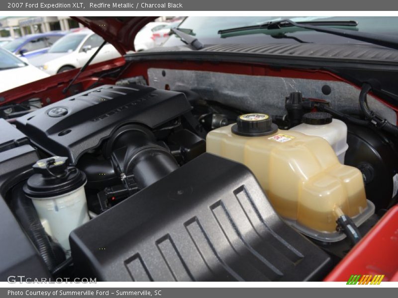 Redfire Metallic / Charcoal Black 2007 Ford Expedition XLT
