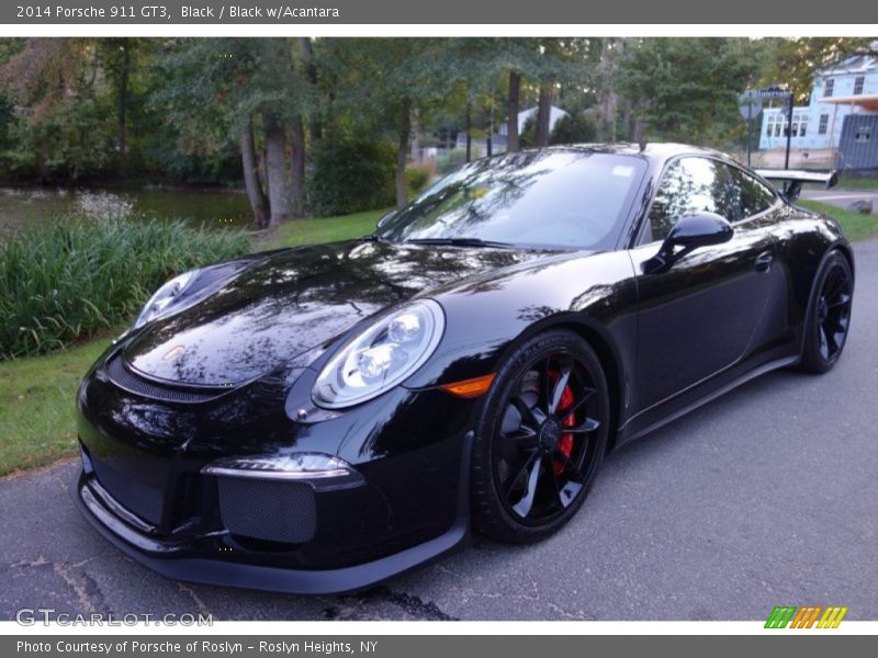 Black / Black w/Acantara 2014 Porsche 911 GT3