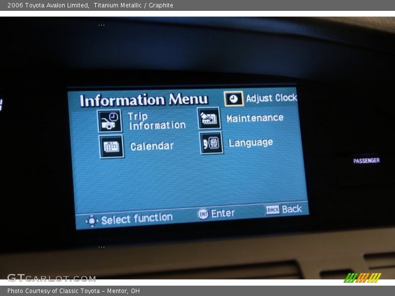 Titanium Metallic / Graphite 2006 Toyota Avalon Limited