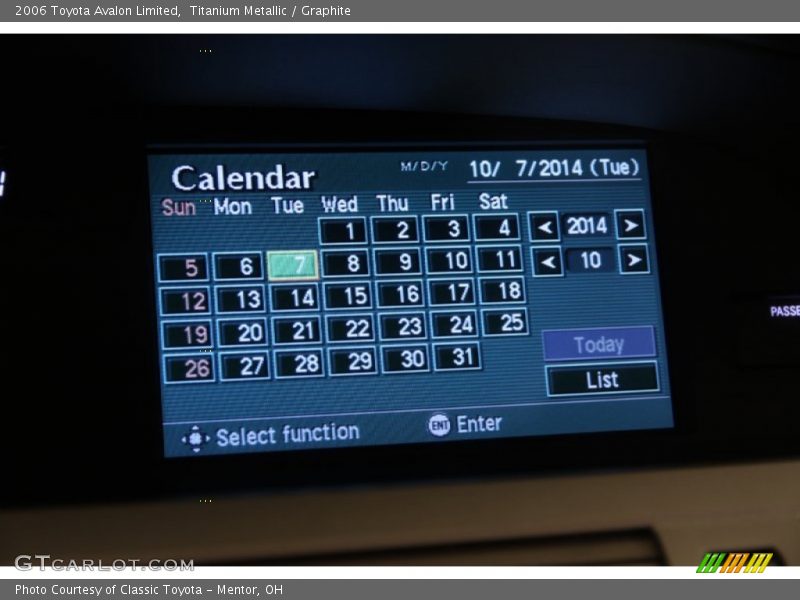 Titanium Metallic / Graphite 2006 Toyota Avalon Limited