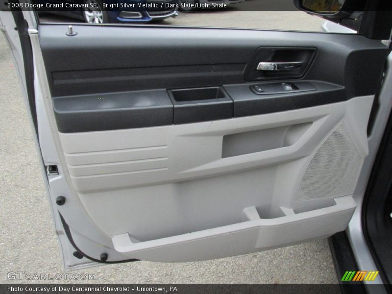 Bright Silver Metallic / Dark Slate/Light Shale 2008 Dodge Grand Caravan SE