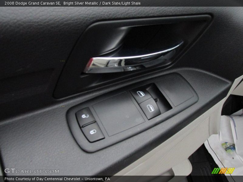 Bright Silver Metallic / Dark Slate/Light Shale 2008 Dodge Grand Caravan SE