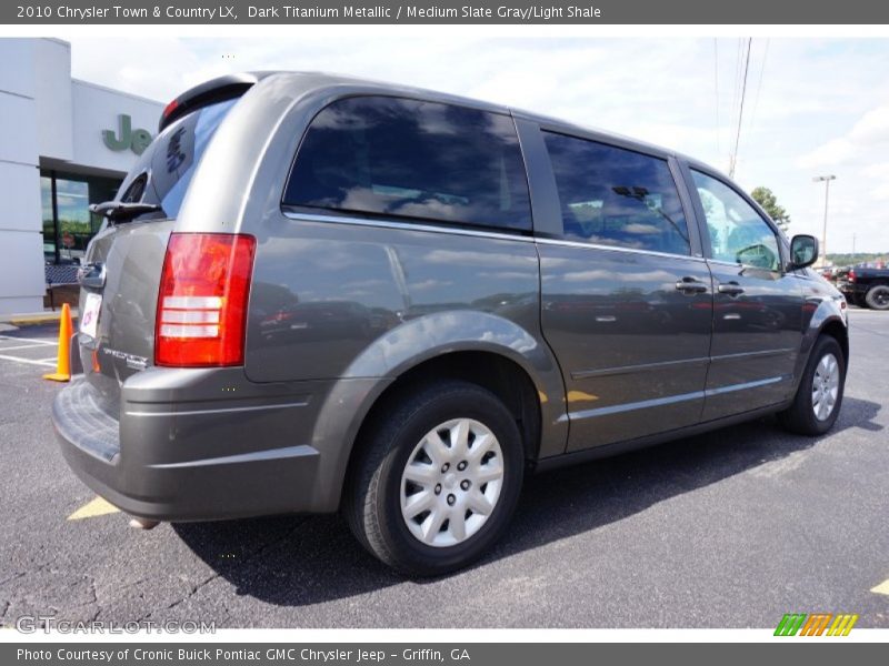 Dark Titanium Metallic / Medium Slate Gray/Light Shale 2010 Chrysler Town & Country LX