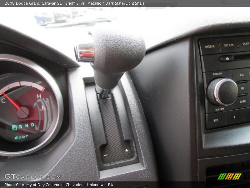 Bright Silver Metallic / Dark Slate/Light Shale 2008 Dodge Grand Caravan SE