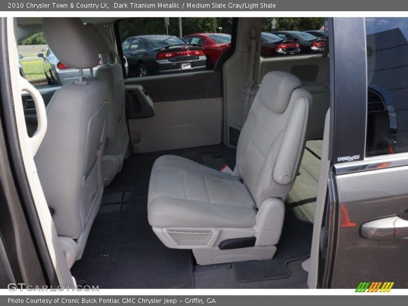 Dark Titanium Metallic / Medium Slate Gray/Light Shale 2010 Chrysler Town & Country LX