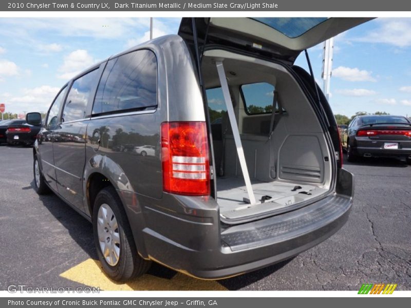 Dark Titanium Metallic / Medium Slate Gray/Light Shale 2010 Chrysler Town & Country LX