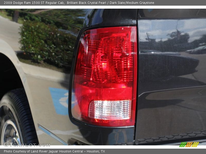 Brilliant Black Crystal Pearl / Dark Slate/Medium Graystone 2009 Dodge Ram 1500 ST Regular Cab