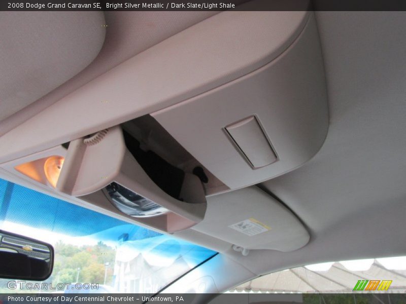 Bright Silver Metallic / Dark Slate/Light Shale 2008 Dodge Grand Caravan SE