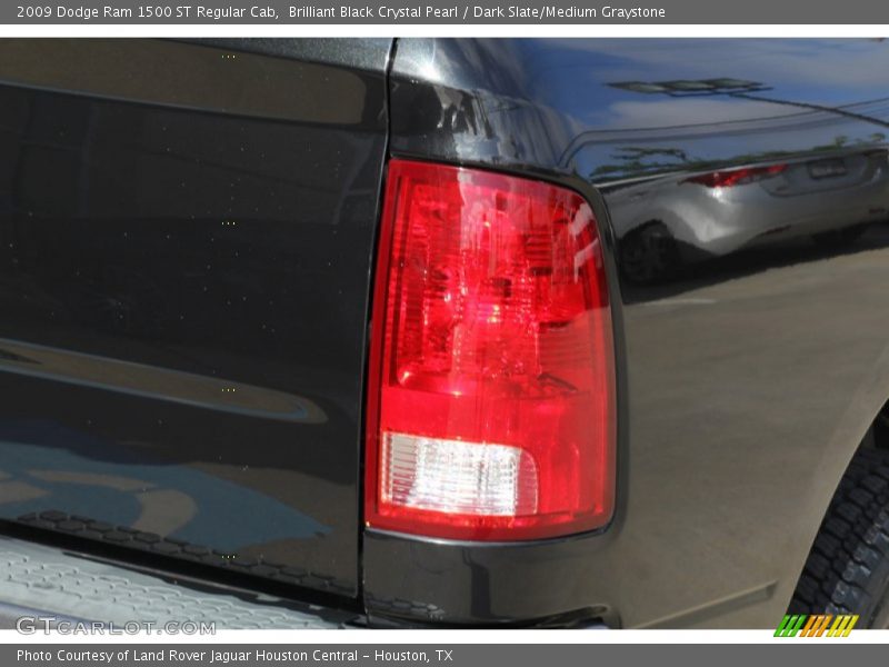 Brilliant Black Crystal Pearl / Dark Slate/Medium Graystone 2009 Dodge Ram 1500 ST Regular Cab