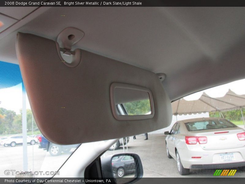 Bright Silver Metallic / Dark Slate/Light Shale 2008 Dodge Grand Caravan SE