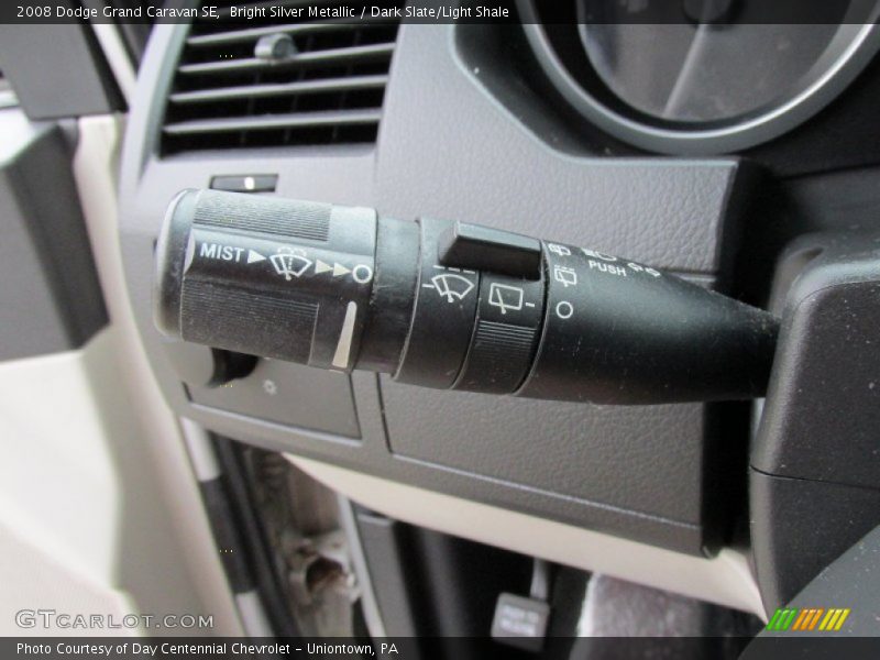 Bright Silver Metallic / Dark Slate/Light Shale 2008 Dodge Grand Caravan SE