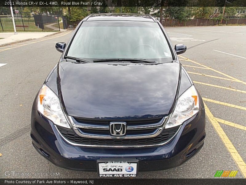 Royal Blue Pearl / Gray 2011 Honda CR-V EX-L 4WD