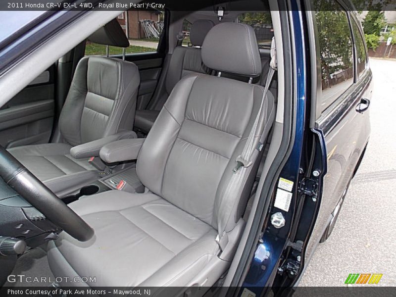 Royal Blue Pearl / Gray 2011 Honda CR-V EX-L 4WD