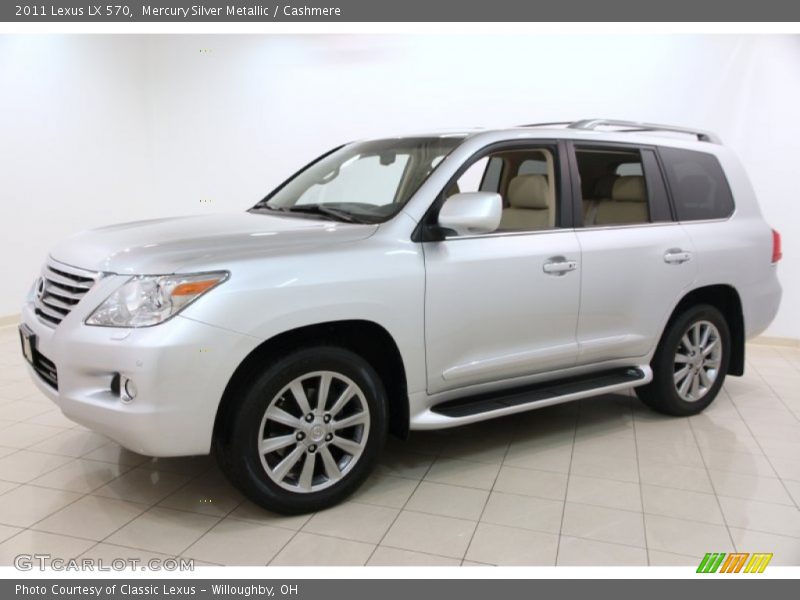 Mercury Silver Metallic / Cashmere 2011 Lexus LX 570