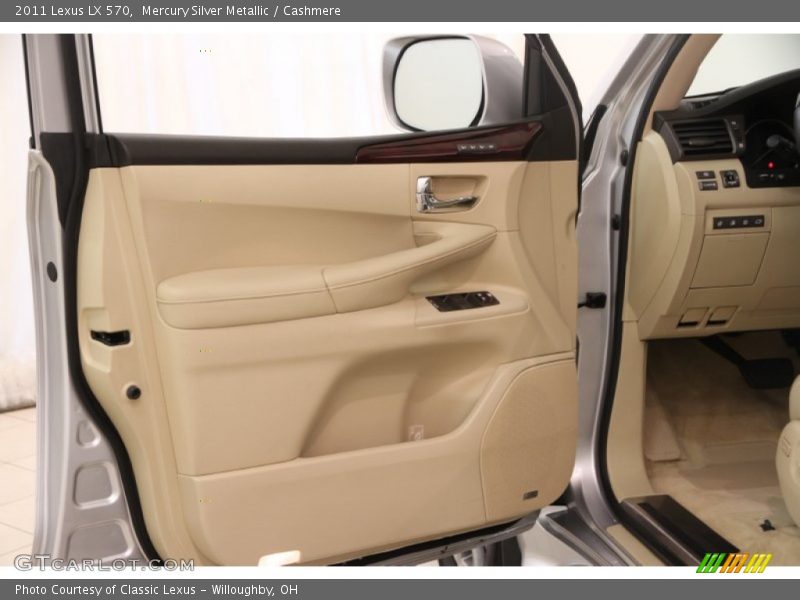 Mercury Silver Metallic / Cashmere 2011 Lexus LX 570