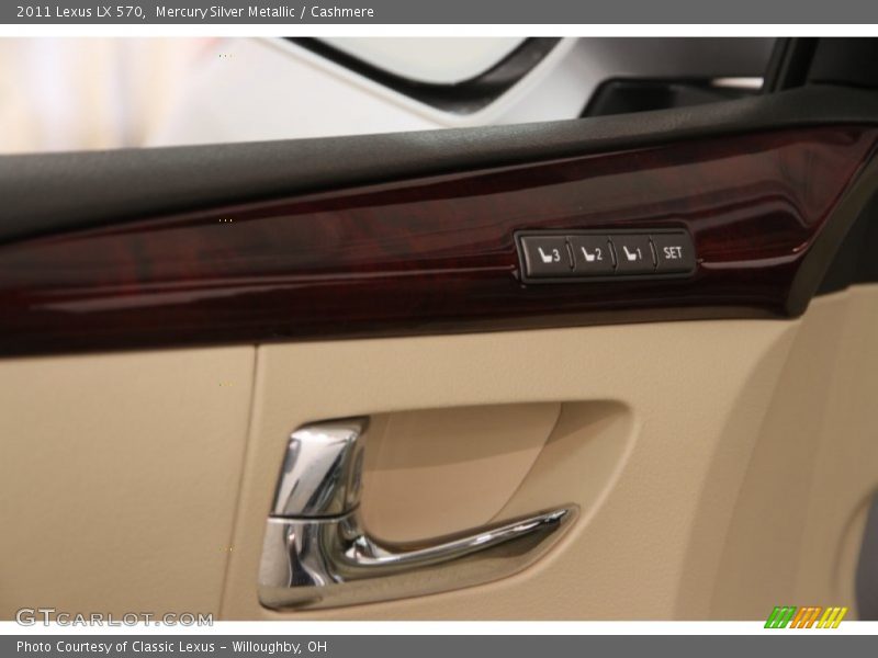 Mercury Silver Metallic / Cashmere 2011 Lexus LX 570