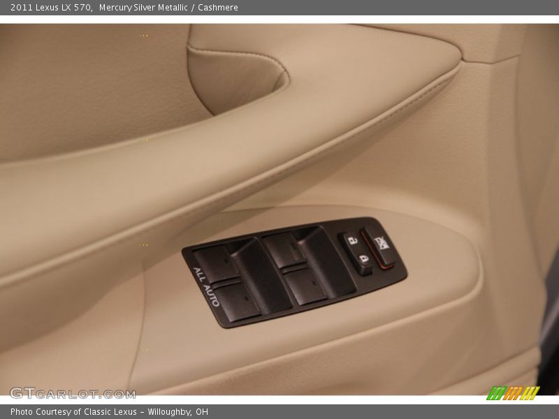 Mercury Silver Metallic / Cashmere 2011 Lexus LX 570
