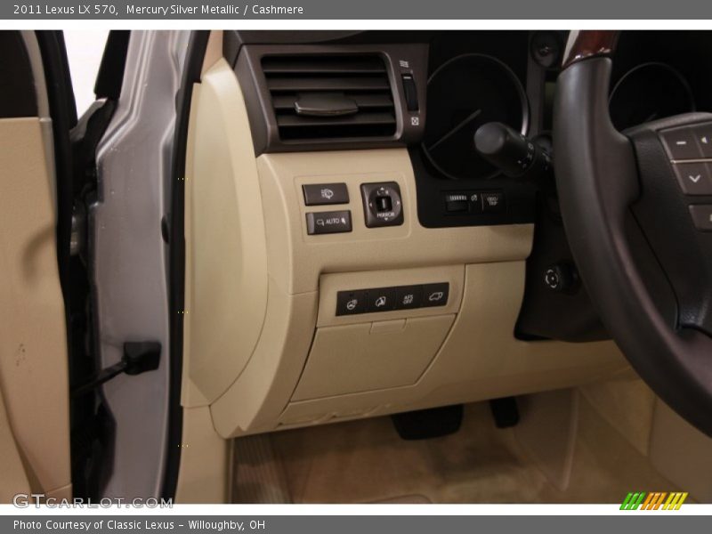 Mercury Silver Metallic / Cashmere 2011 Lexus LX 570