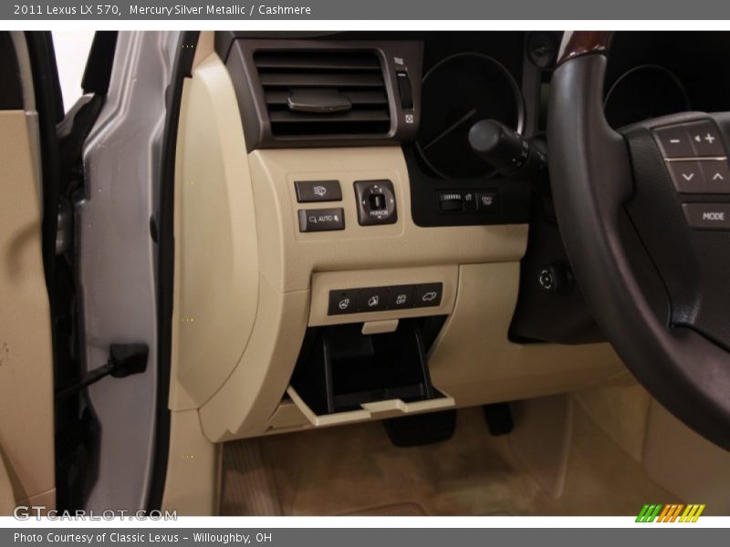 Mercury Silver Metallic / Cashmere 2011 Lexus LX 570