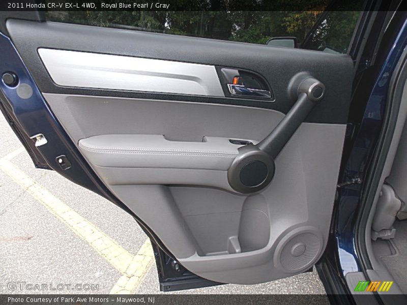 Royal Blue Pearl / Gray 2011 Honda CR-V EX-L 4WD