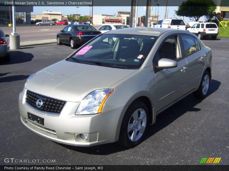 Sandstone / Charcoal/Steel 2008 Nissan Sentra 2.0