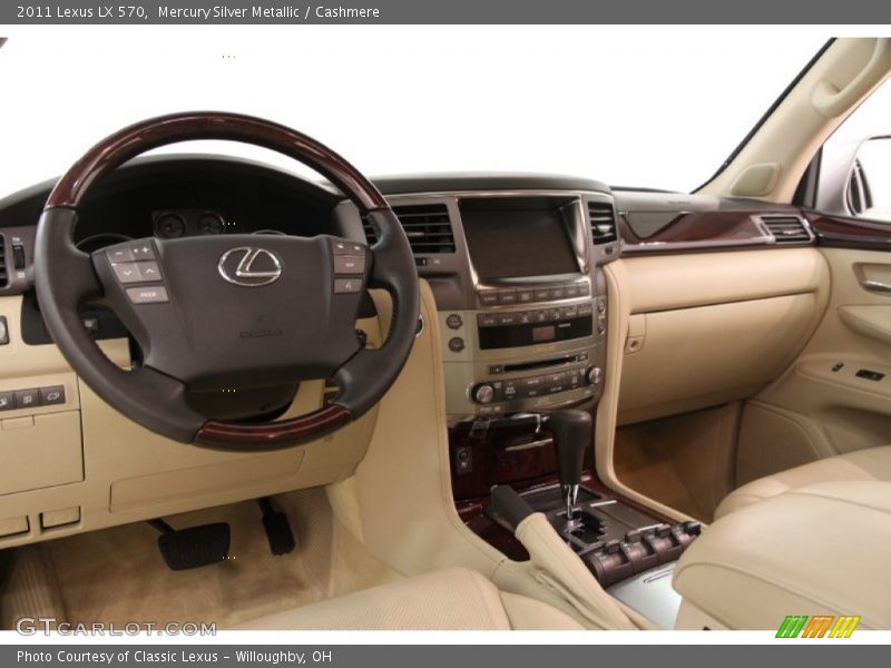 Mercury Silver Metallic / Cashmere 2011 Lexus LX 570