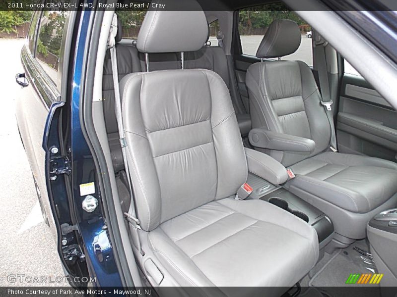 Royal Blue Pearl / Gray 2011 Honda CR-V EX-L 4WD