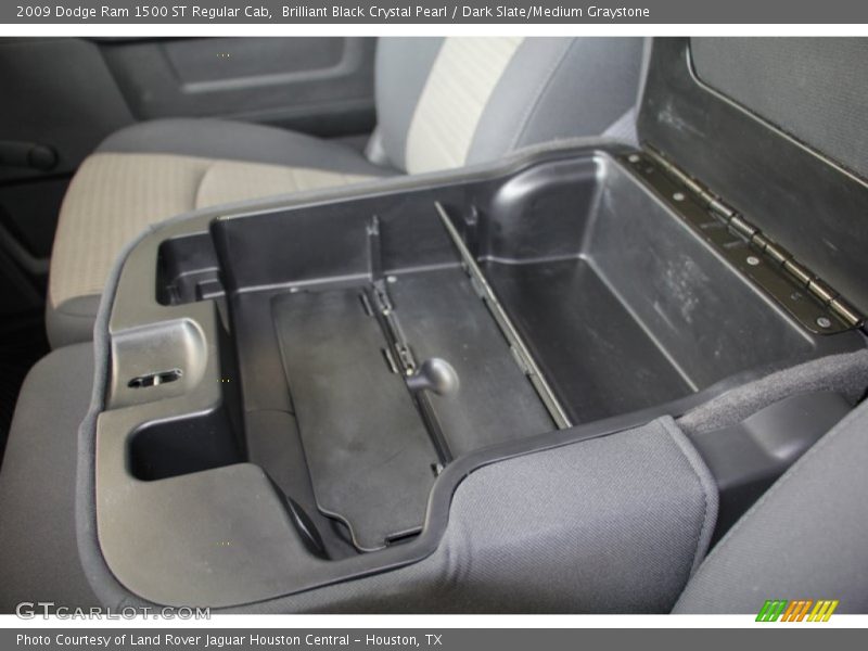 Brilliant Black Crystal Pearl / Dark Slate/Medium Graystone 2009 Dodge Ram 1500 ST Regular Cab