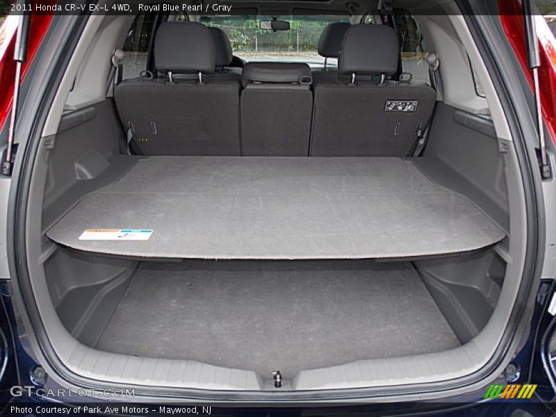 Royal Blue Pearl / Gray 2011 Honda CR-V EX-L 4WD